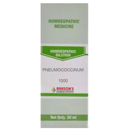 Bakson's Homoeopathy Pneumococcinum Dilution