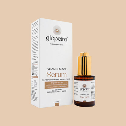Glopetra Vitamin C Serum For Dull Skin