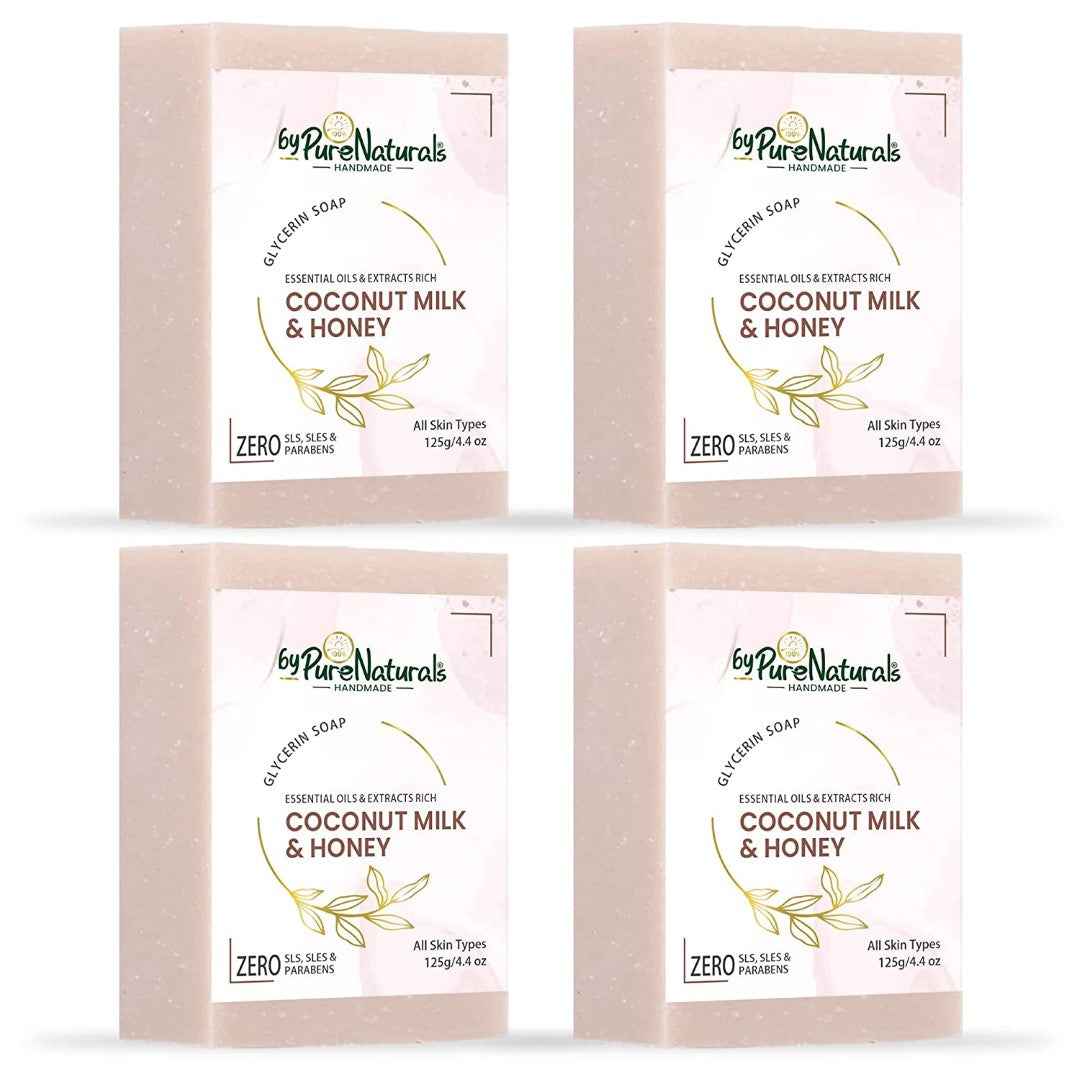 byPureNaturals Coconut Milk & Honey Soap