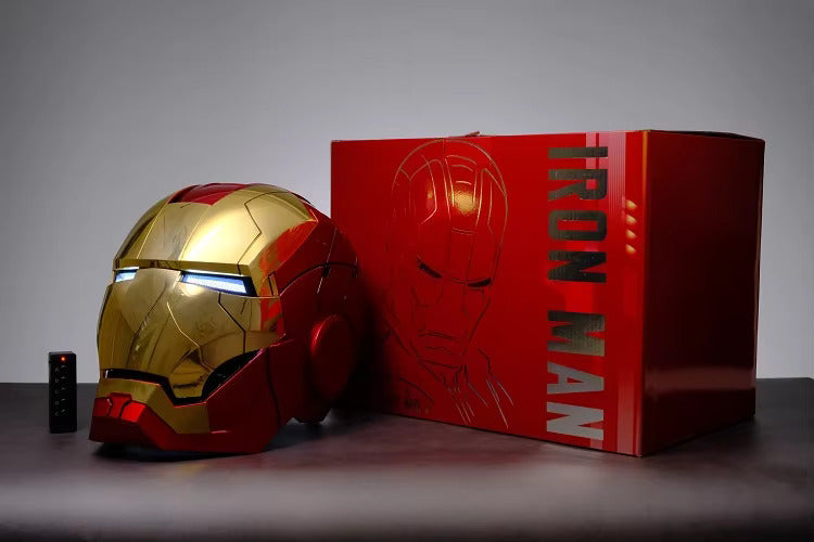 IRONMAN HELMET |Voice Controlled |Touch Senor Sound Lights | Adjustable| Shoppingnest