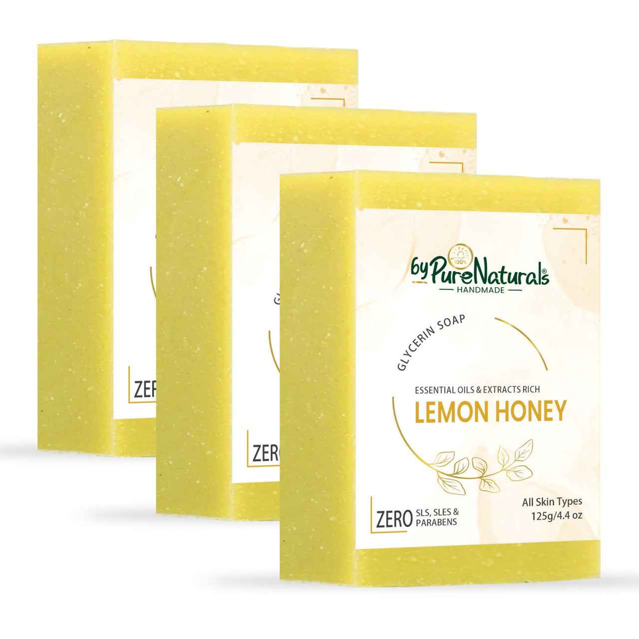 byPureNaturals Lemon Honey Soap