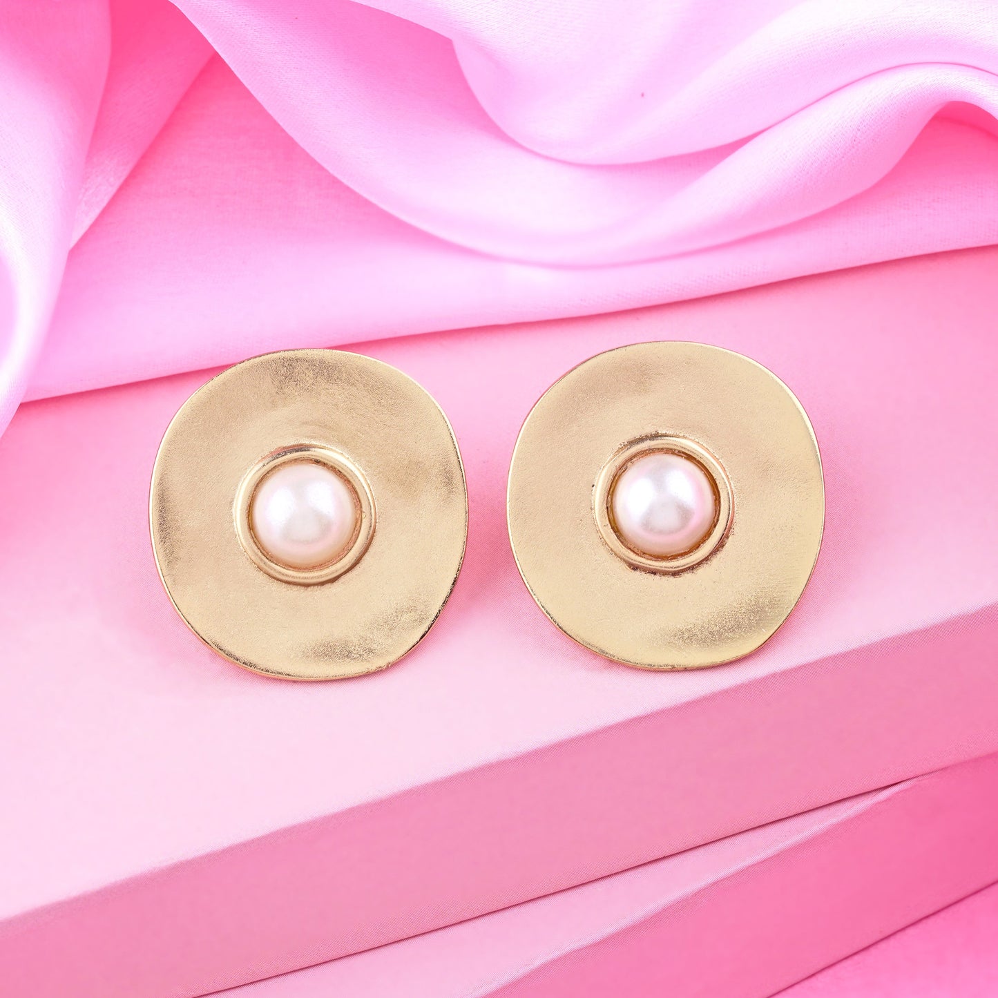Button Earrings