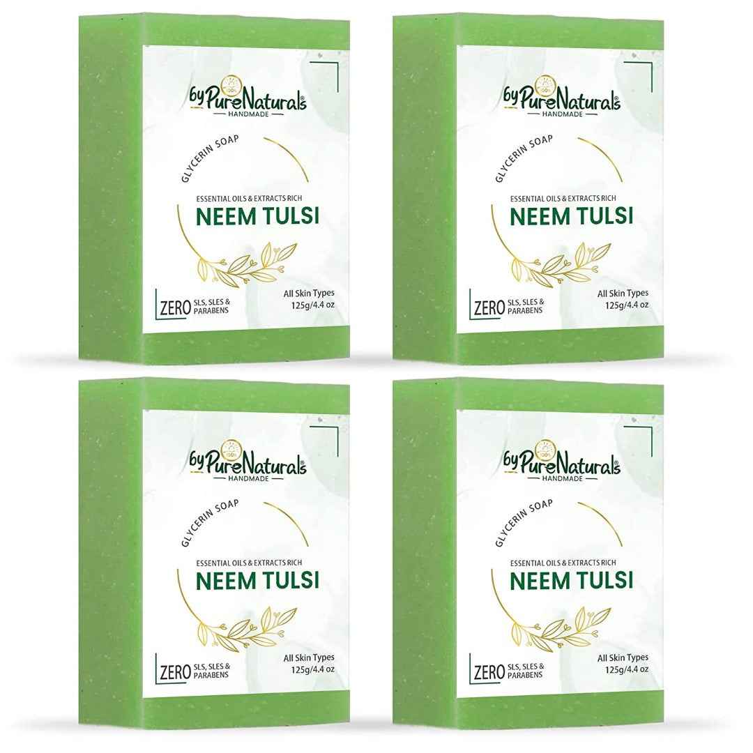 byPureNaturals Neem Tulsi Soap