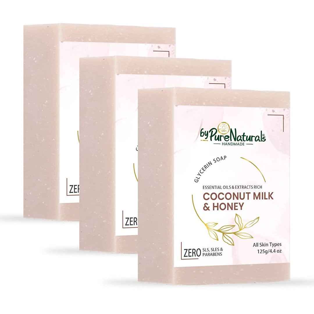 byPureNaturals Coconut Milk & Honey Soap