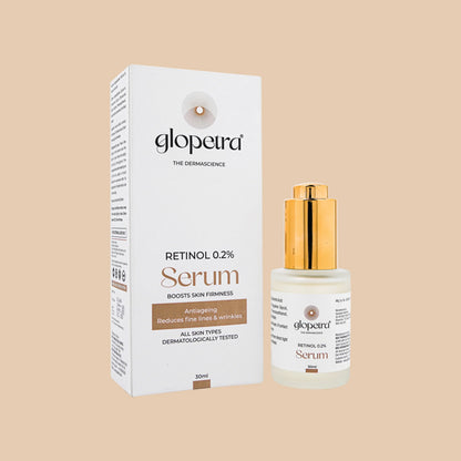 Glopetra Retinol 0.2% - Anti Ageing Serum For Face