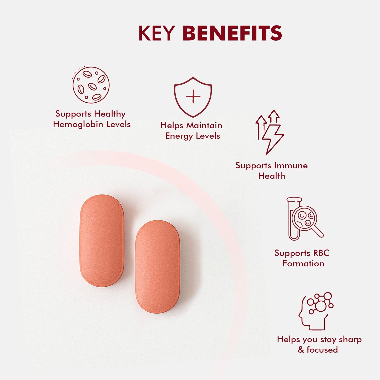 Dr Morpen Iron & Zinc Tablets