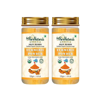 byPureNaturals Organic Turmeric Powder (Daru Haridra)