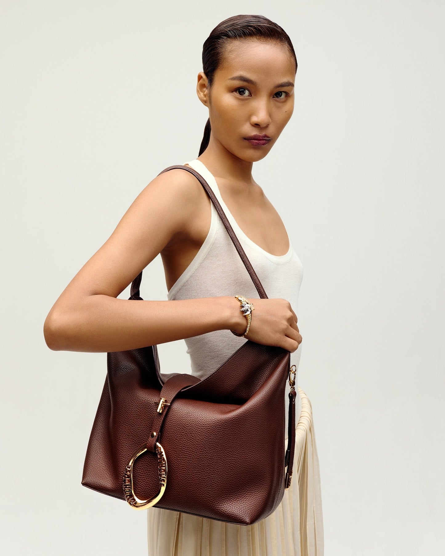 Le Sac Bag in Cinnamon Red