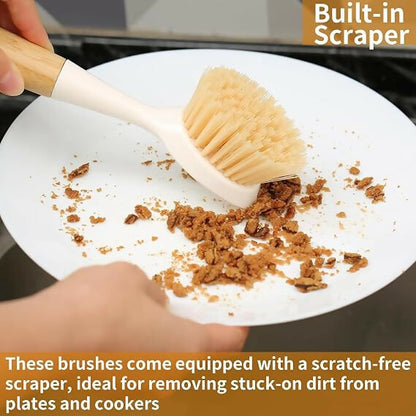 Not Available Bamboo Handle Dish Brush