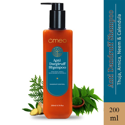 Omeo Anti Dandruff Shampoo With Green Natural Anti Dandruff Agent
