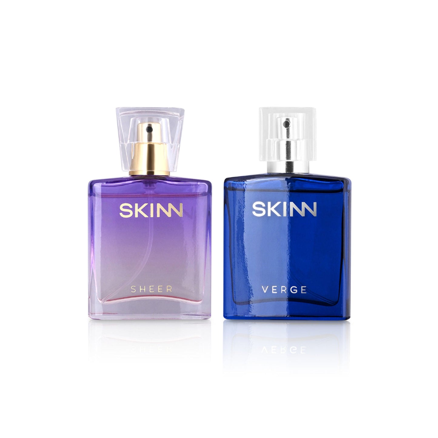 Skinn By Titan Verge and Sheer Perfume Giftset 25ml each - Gift for Her