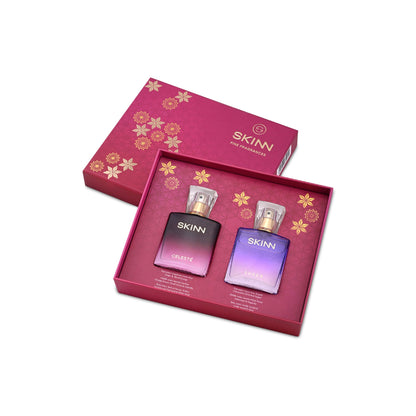 Skinn By Titan Celeste & Sheer EDP Miniature Gift Set - Rakhi Gift for Sister
