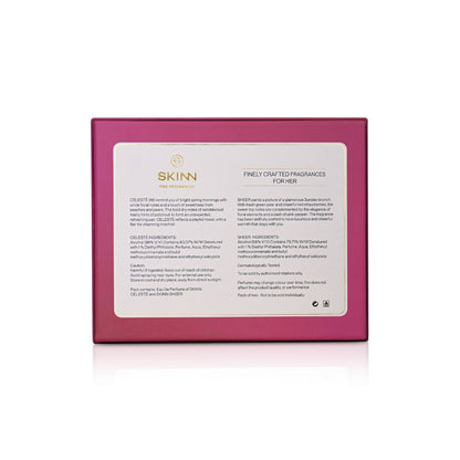 Skinn By Titan Celeste & Sheer EDP Miniature Gift Set - Rakhi Gift for Sister
