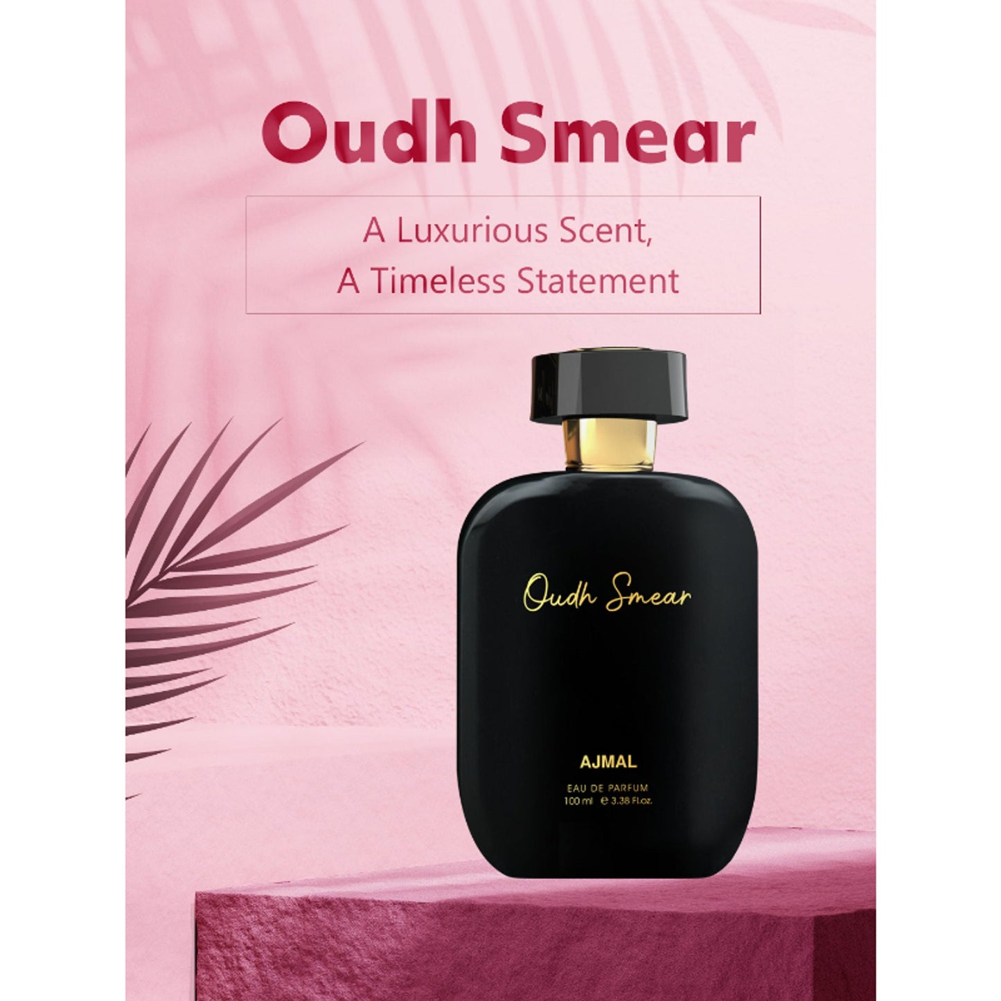 Ajmal India Artisan Oudh Smear Exquisite Handpicked Luxury Perfume For Men