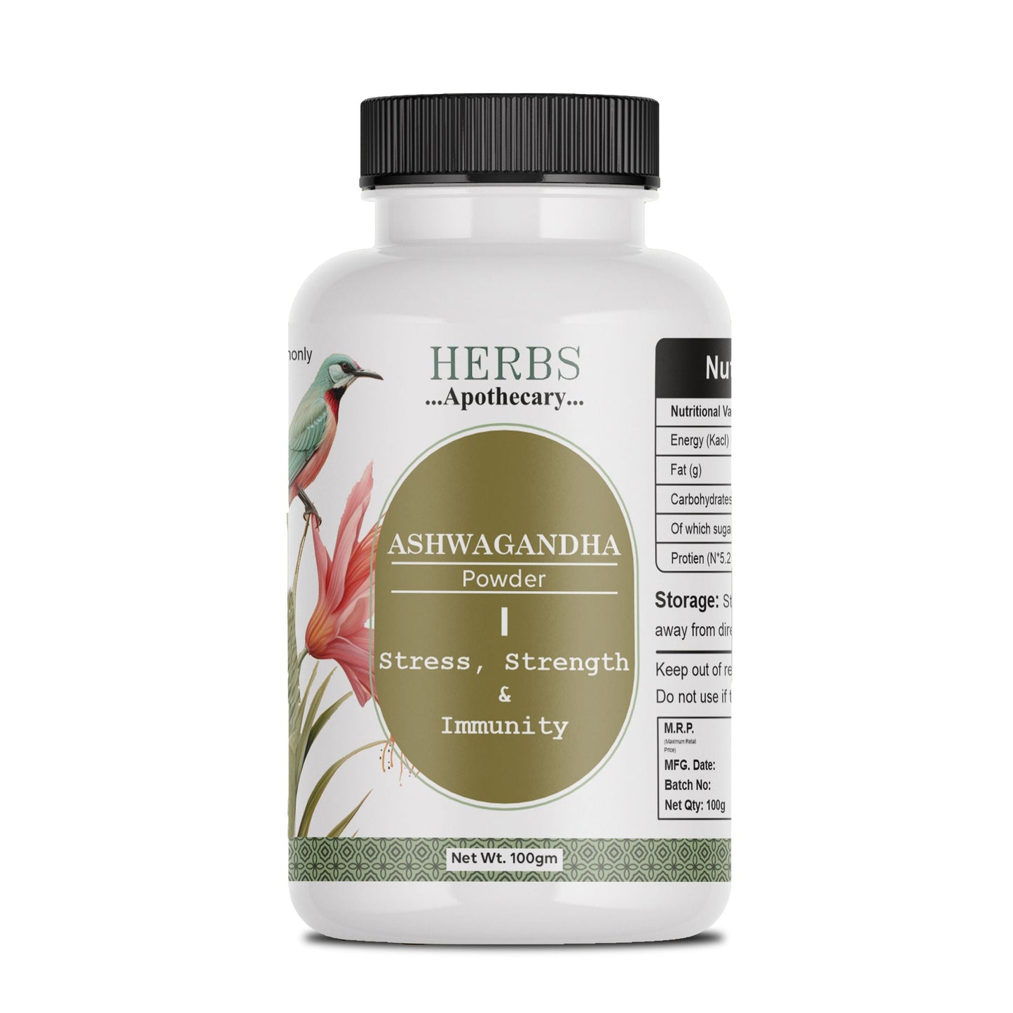 Zenvista Herbs Apothecary Ashwagandha Powder