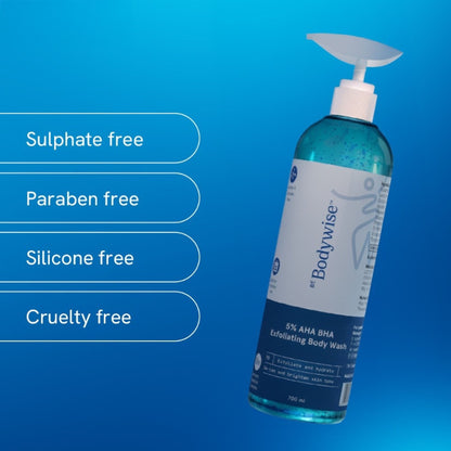 BeBodywise 5% AHA BHA Exfoliating Body Wash