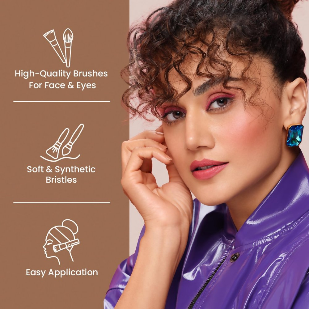 Swiss Beauty Makeup Brushes - Gold