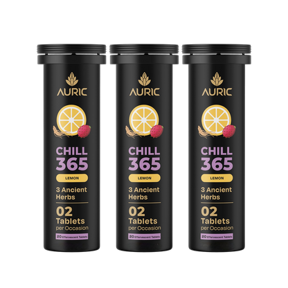 Auric Chill 365 Tablets | Lemon Flavour