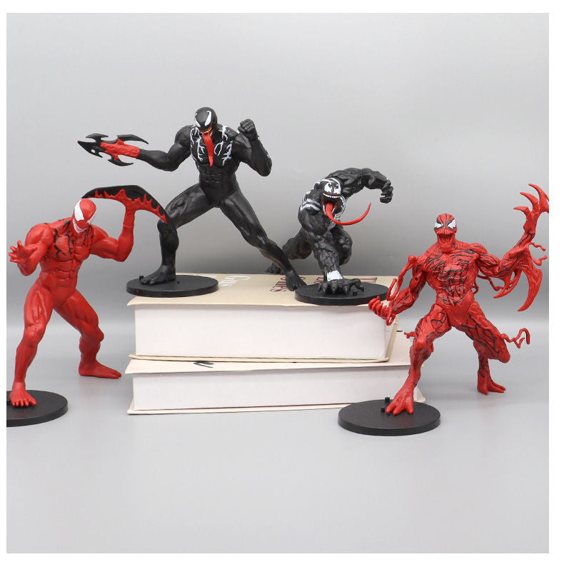 Marval Venom Carnage PVC Action Figure Legends Series 4 Pcs Set | 20cm |