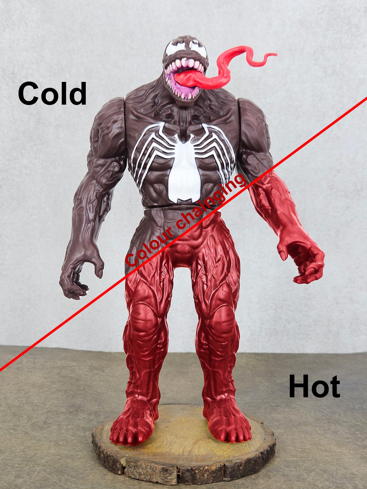 Marvel Venom/Carnage Color Changing Action Figure – 23 CM | Premium Collectible Figurine | Material: PVC | Shoppingnest