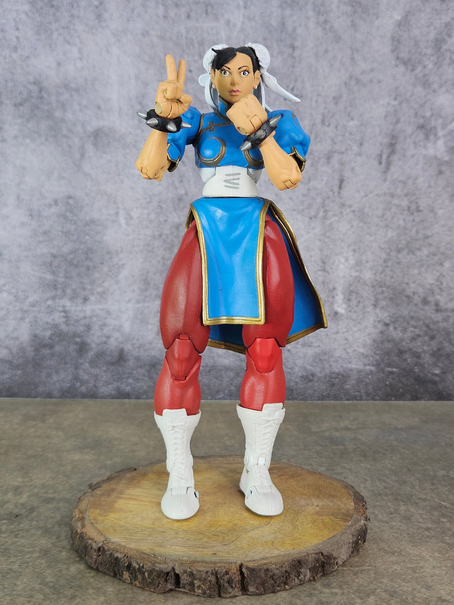 Street Fighter IV Chun-Li Action Figure | PVC | 7 Inch | Boxed Game Version