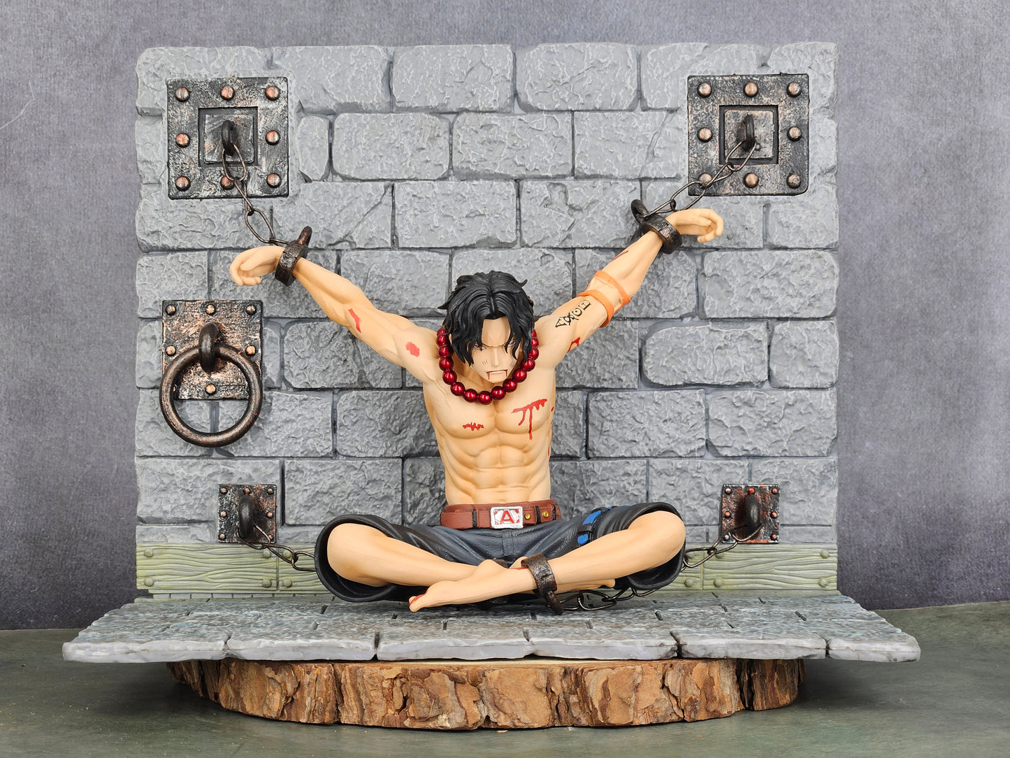 One Piece Ace Prison Scene Execution Platform Premium Figurine | 22 cm