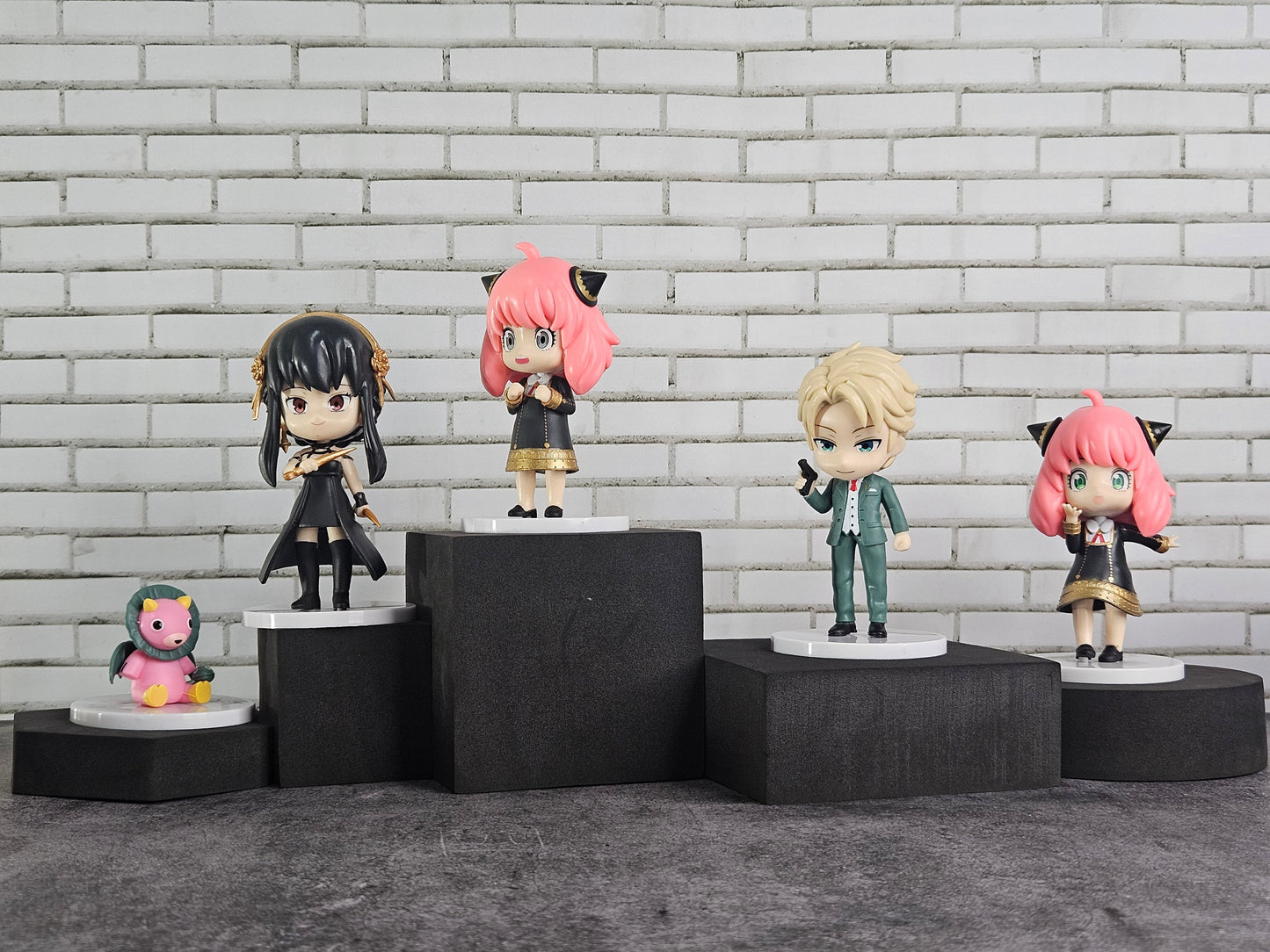 SPY x FAMILY Anime Action Figure Set | 5 Collectible Figures | PVC | 10 cm