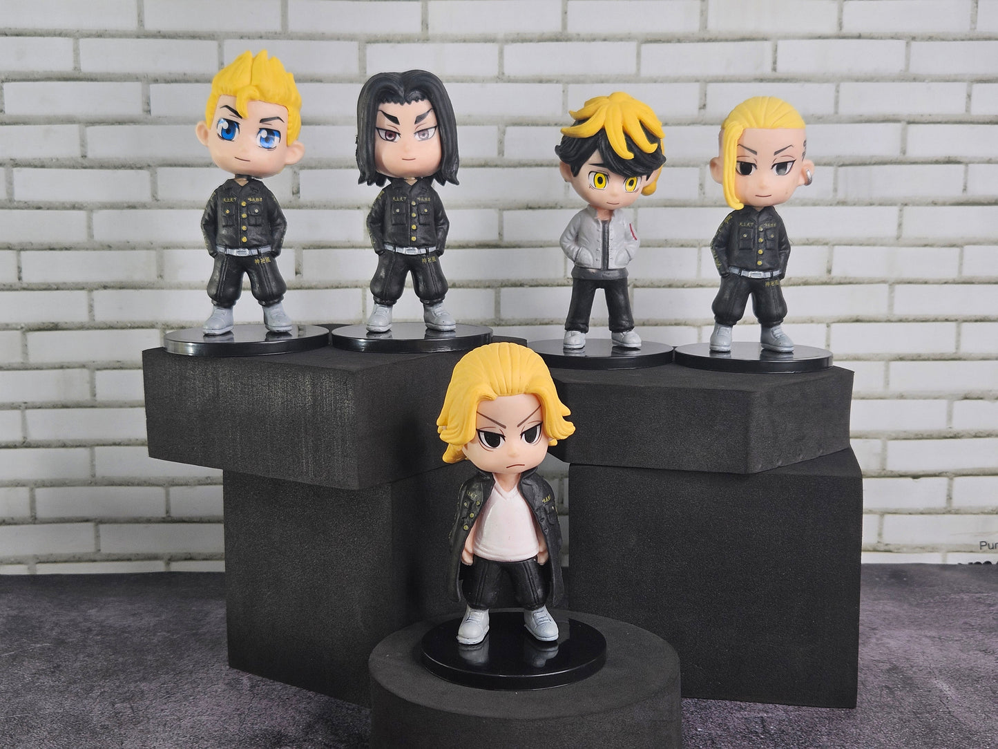 Tokyo Revengers Action Figure Set of 5 | 8 cm | Anime Collectible