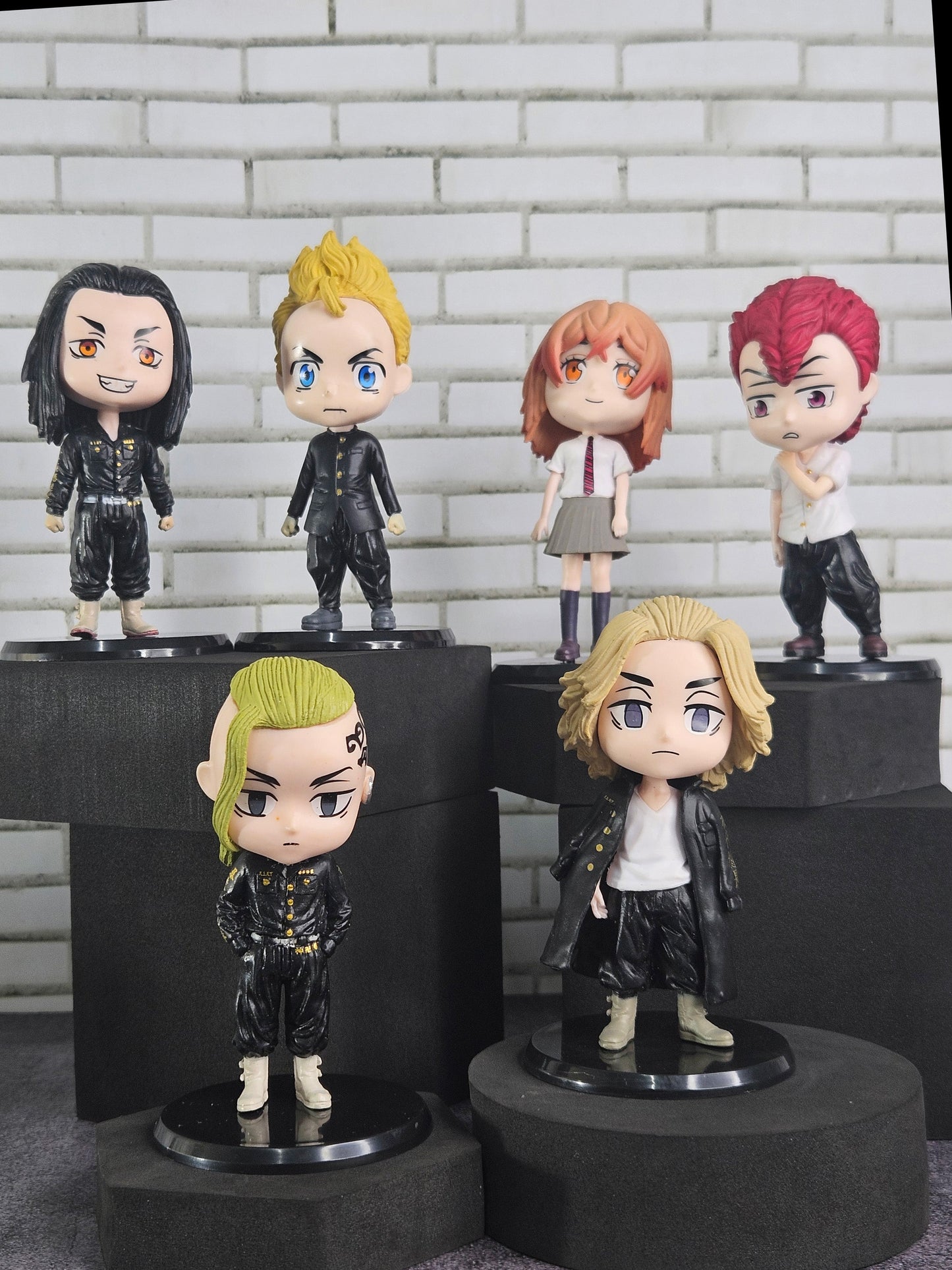 Tokyo Revengers New Action Figure Set of 6 | 10 cm | Anime Collectible