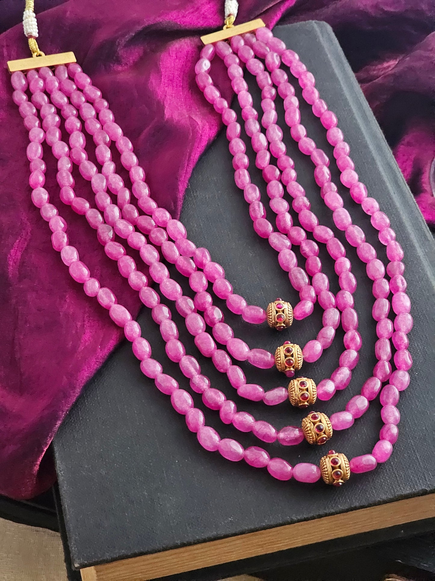 The Rosy Pearl Necklace