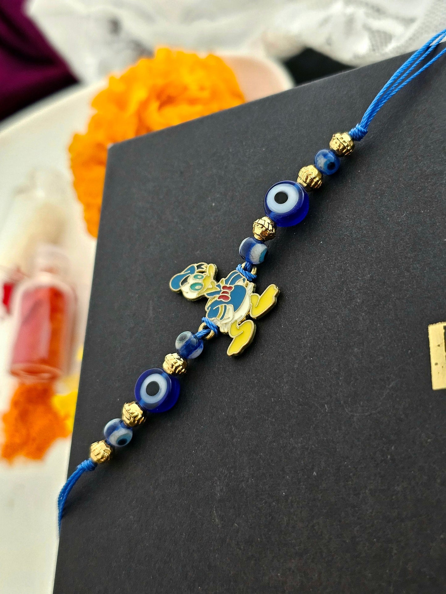 Donald Duck Evil Eye Rakhi - Single