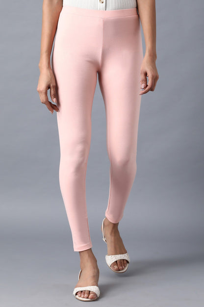 W for Woman Pink Solid Tights