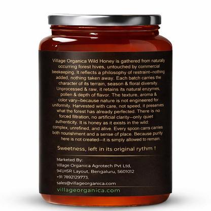 Village-Organica Raw Wild Honey