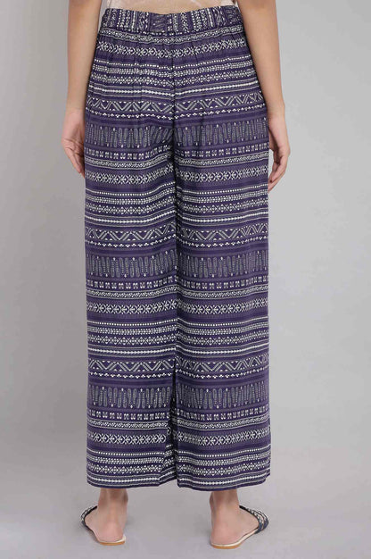 W for Woman Blue Parallel Pants