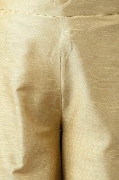 W for Woman Gold Solid Culottes