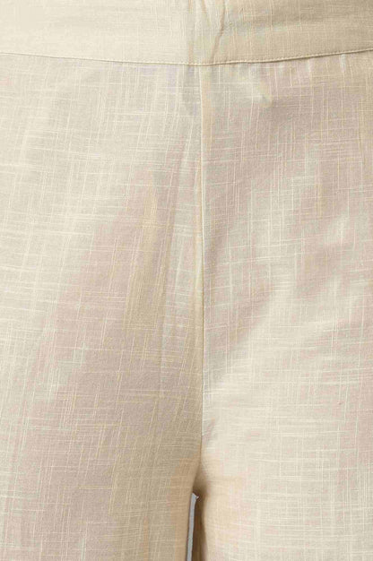 W for Woman Yellow Embroidered and Printed Shirt kurta