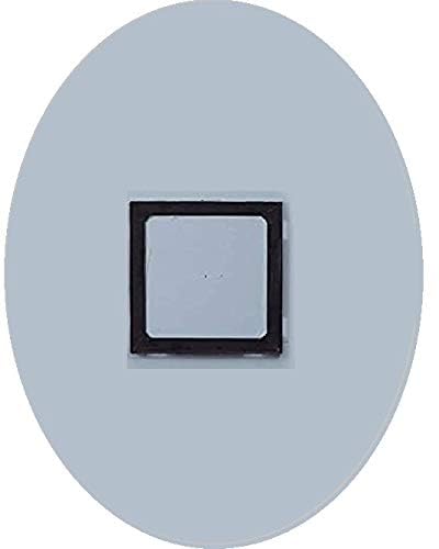 Oval Frameless Bathroom Mirror Beveled Edges Silver 18 x 24 Inch