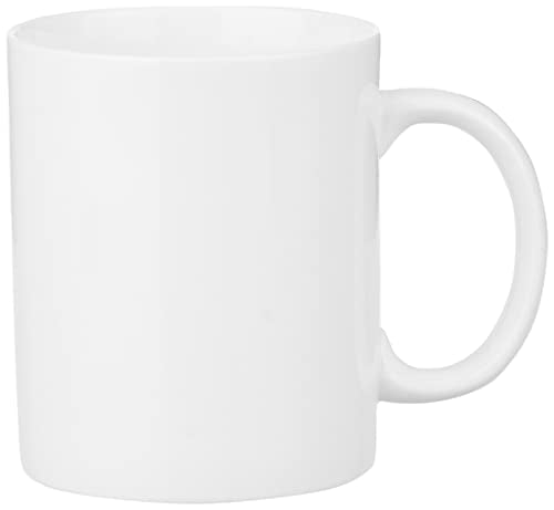 Coffee Mug - Glossy White - 330ml - Ceramic