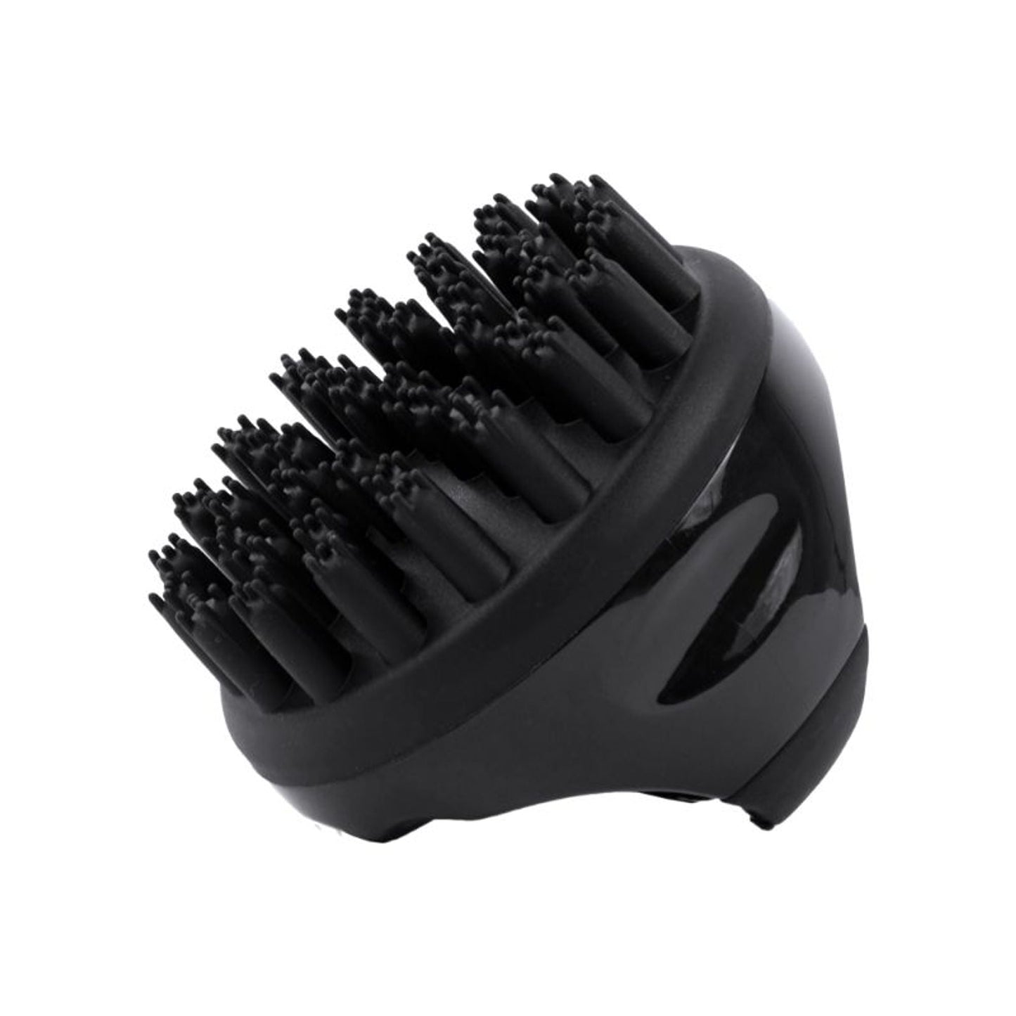 Scalppie Pro Silicon Hair Scalp Massager & Shampoo Brush Scrub - Hair Growth & Anti Dandruff - Black