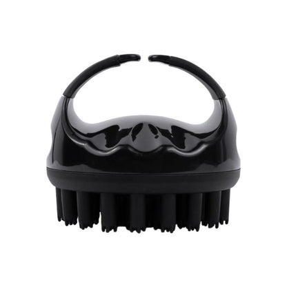 Scalppie Pro Silicon Hair Scalp Massager & Shampoo Brush Scrub - Hair Growth & Anti Dandruff - Black
