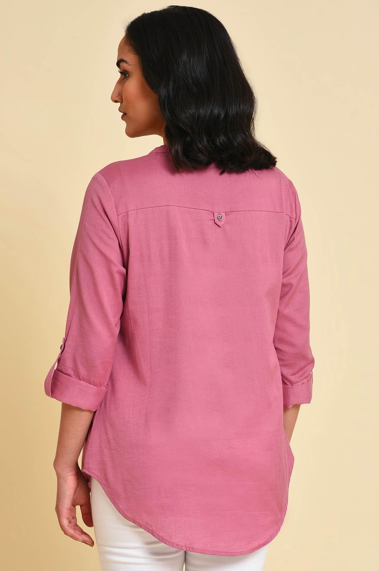 W for Woman Purple Western Women Top