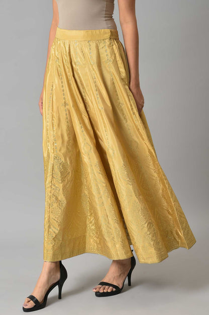 W for Woman Gold Prited Light Festive Skirt