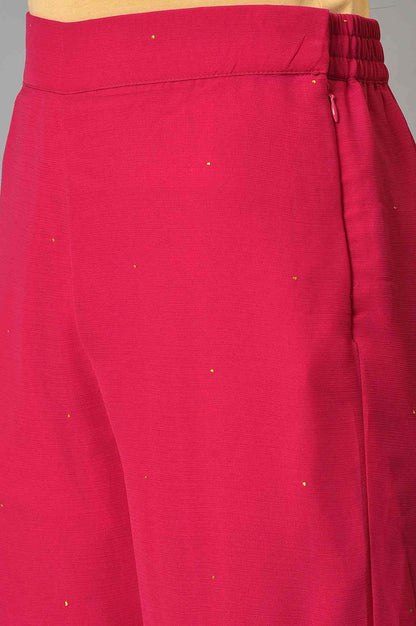 W for Woman Pink Chiffon Flared Sharara