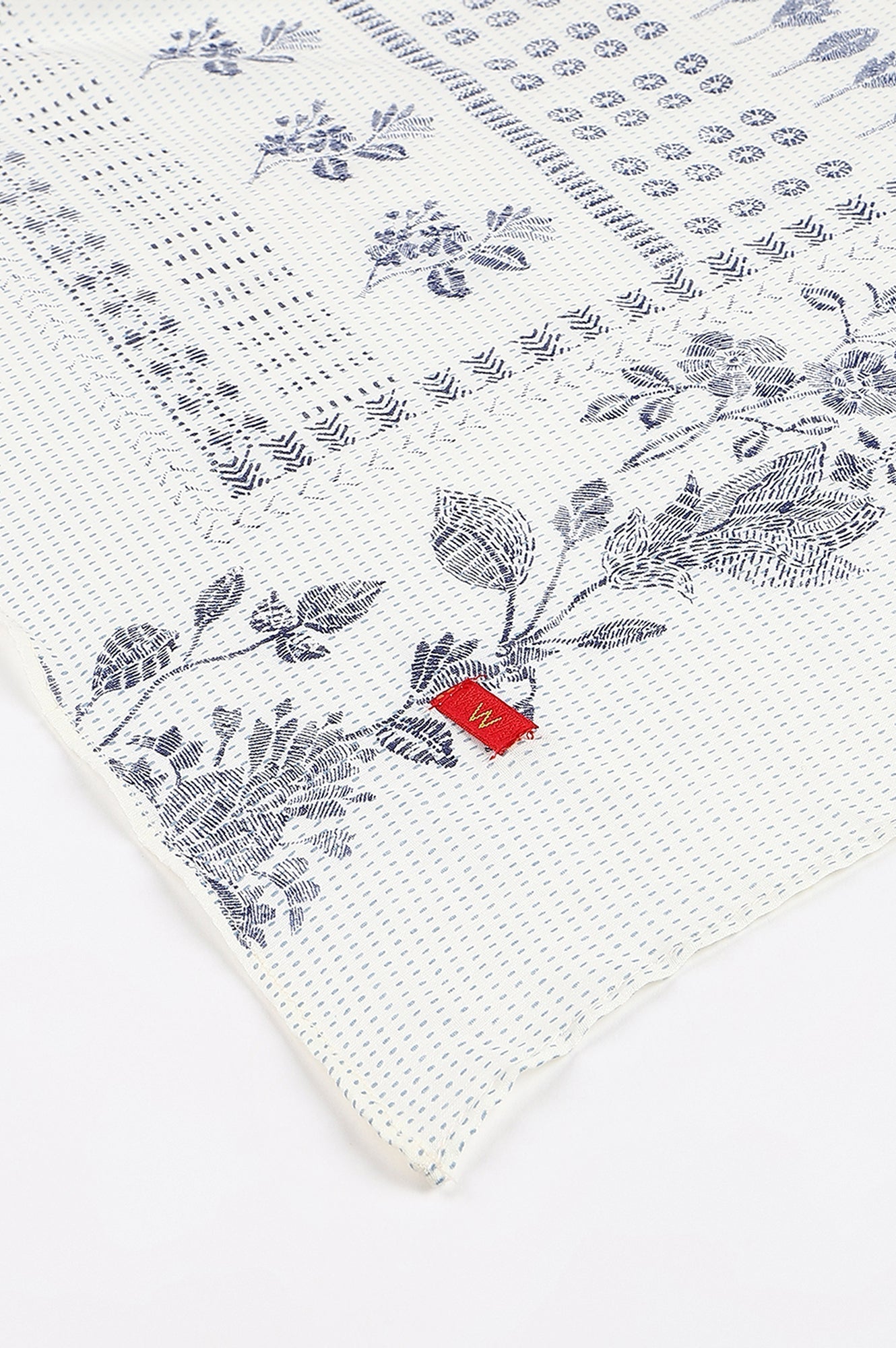 W for Woman Ecru Voile Printed Dupatta