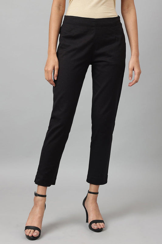 W for Woman Women'S Black Slim Pants
