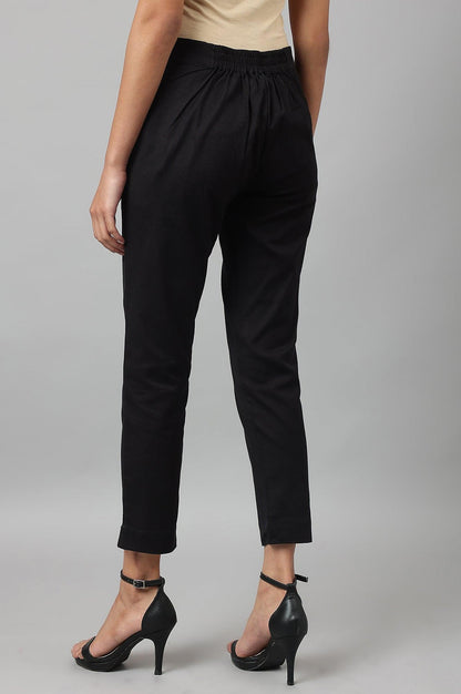 W for Woman Women'S Black Slim Pants