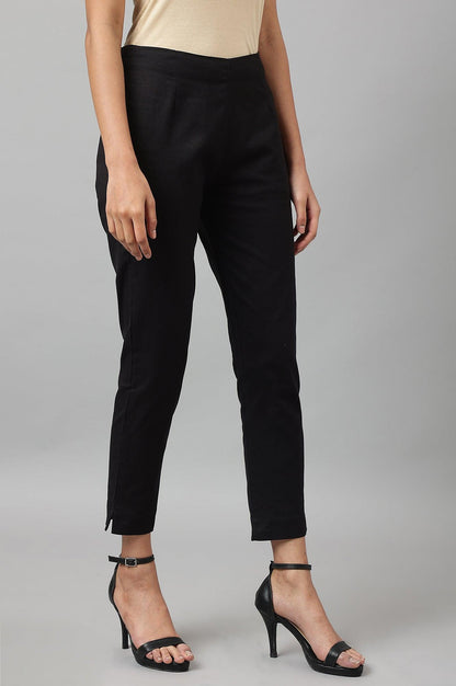 W for Woman Women'S Black Slim Pants