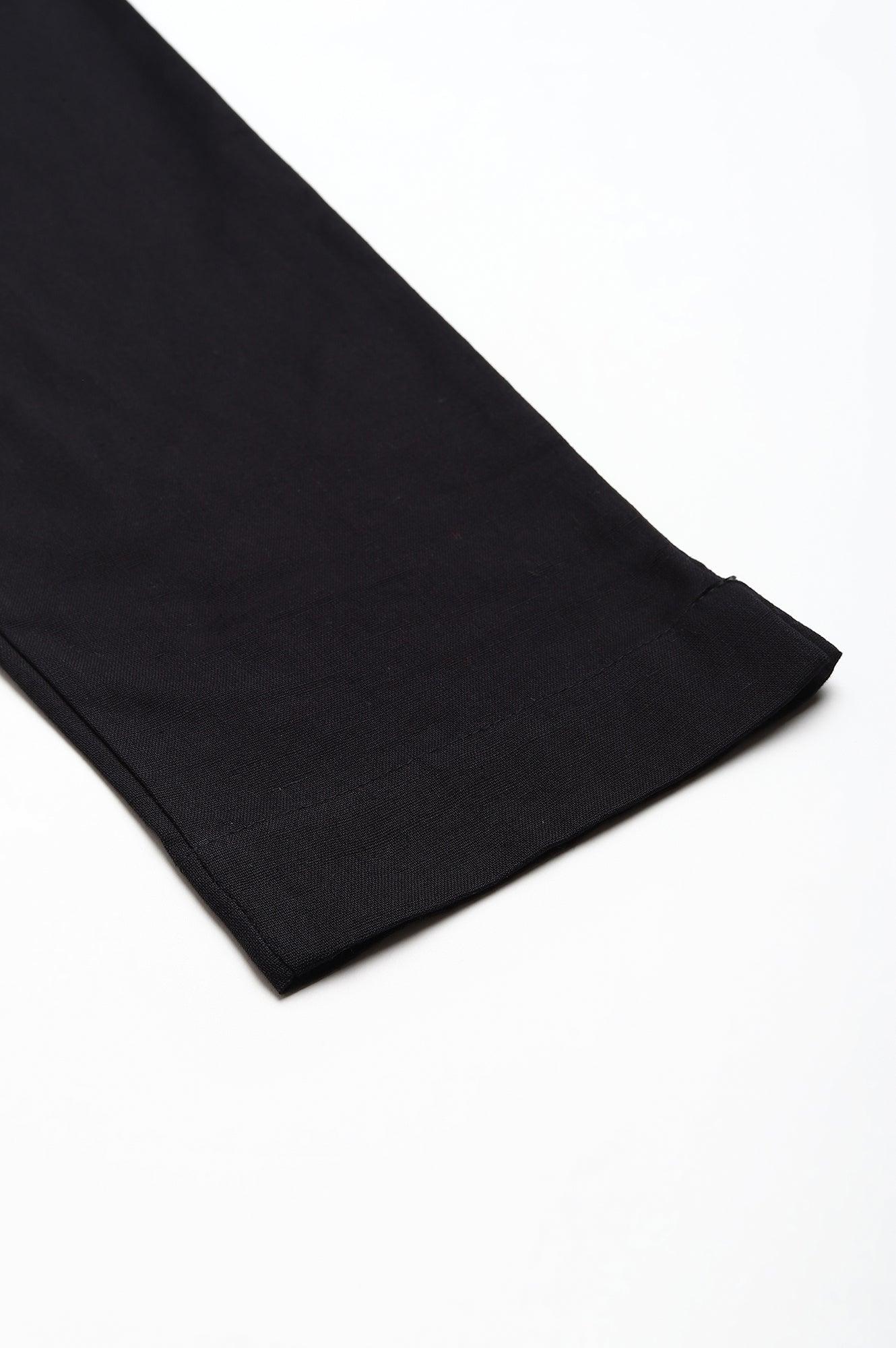 W for Woman Women'S Black Slim Pants
