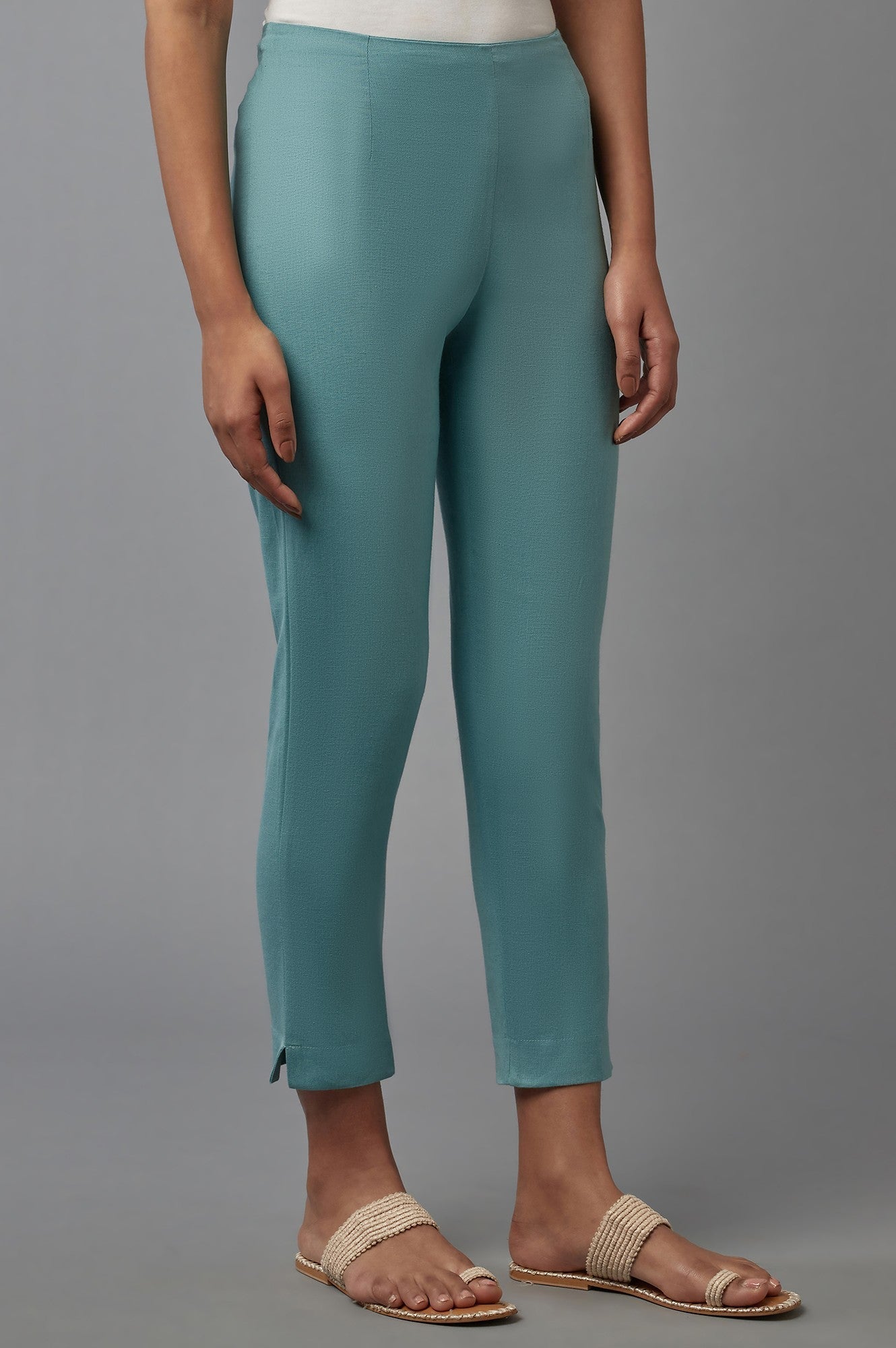 W for Woman Blue Slim Pants