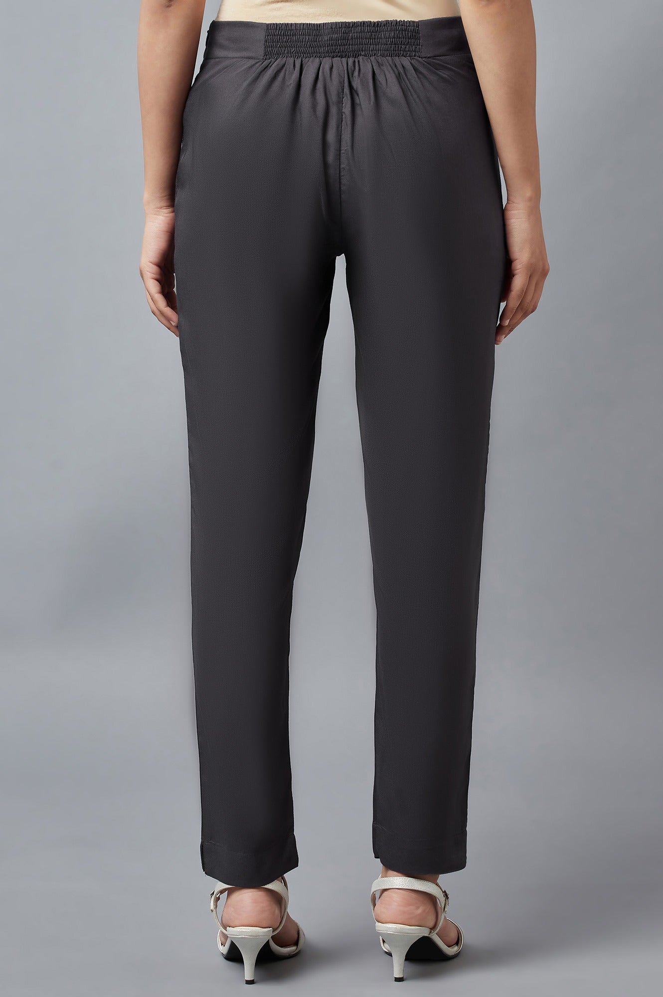 W for Woman Grey Slim Pants
